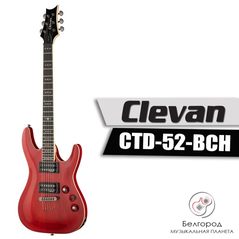 CLEVAN CTD-52-BCH - Электрогитара