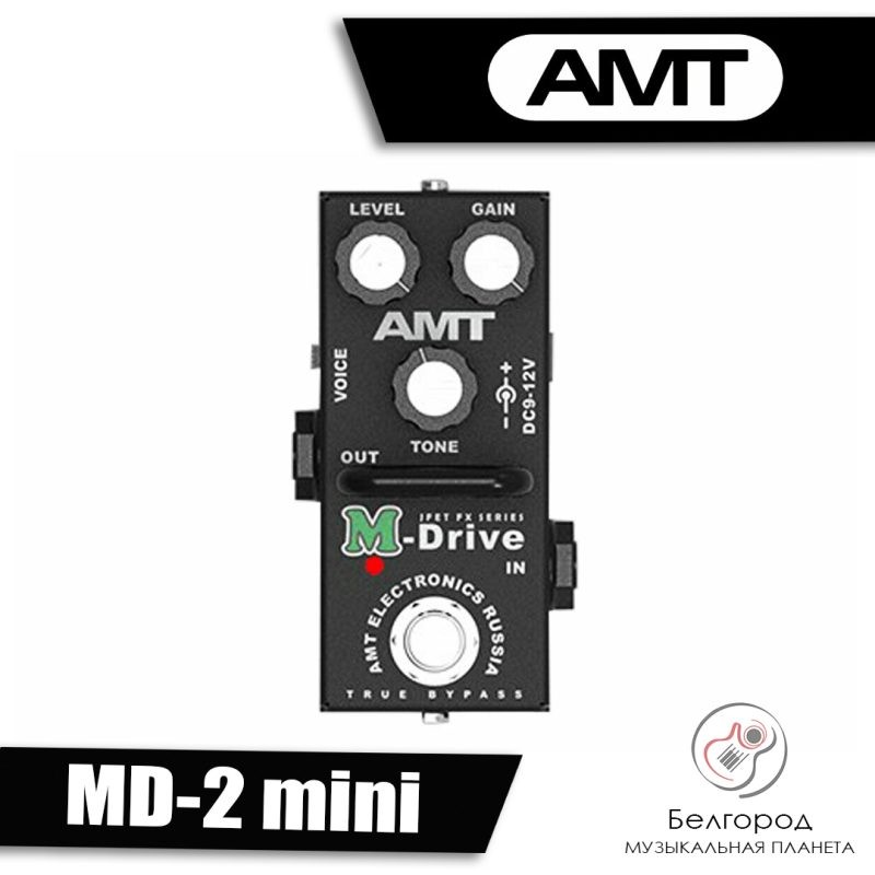 AMT MD-2 M-Drive mini - Эффект Distortion