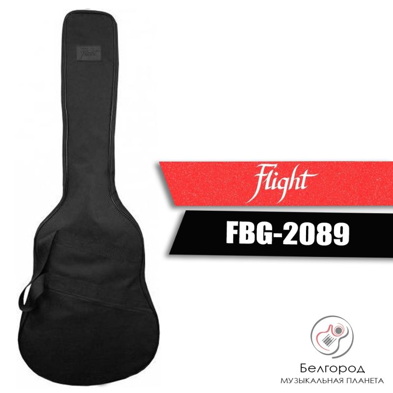 FLIGHT FBG-2089 - Чехол для акустической гитары (8мм уплотнитель)