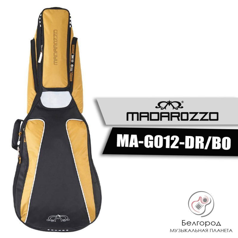 Madarozzo MA-G012-DR/BO - Чехол для акустической гитары (20мм уплотнитель)