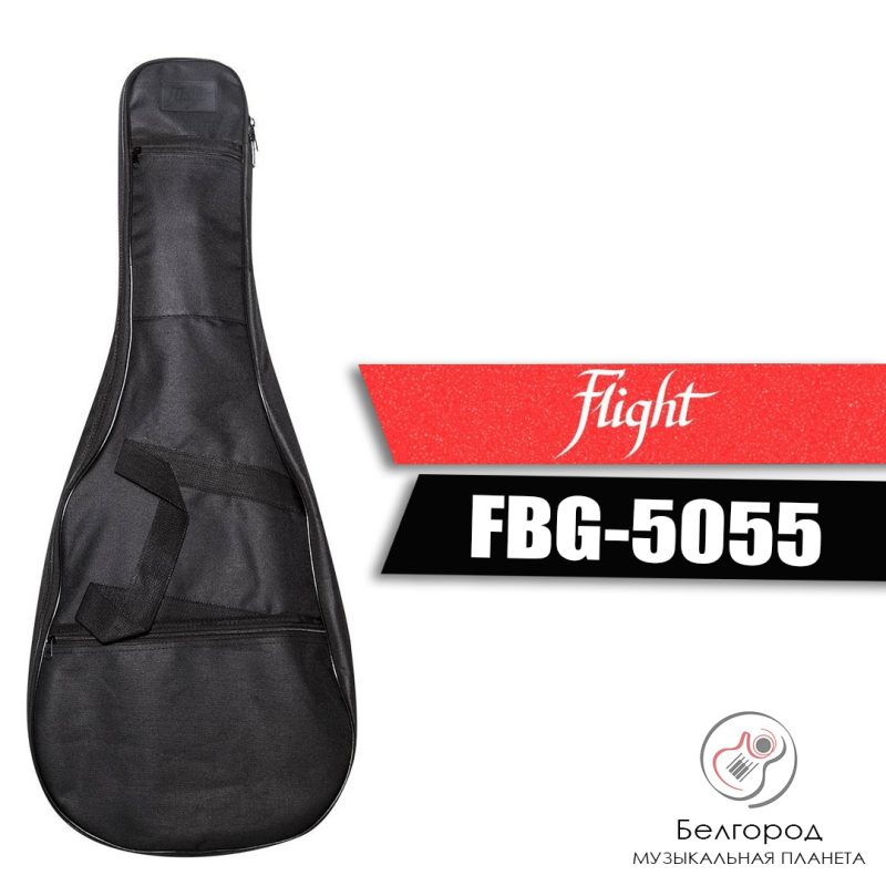 FLIGHT FBG-5055 - Чехол для классической гитары 3/4 (5мм уплотнитель)