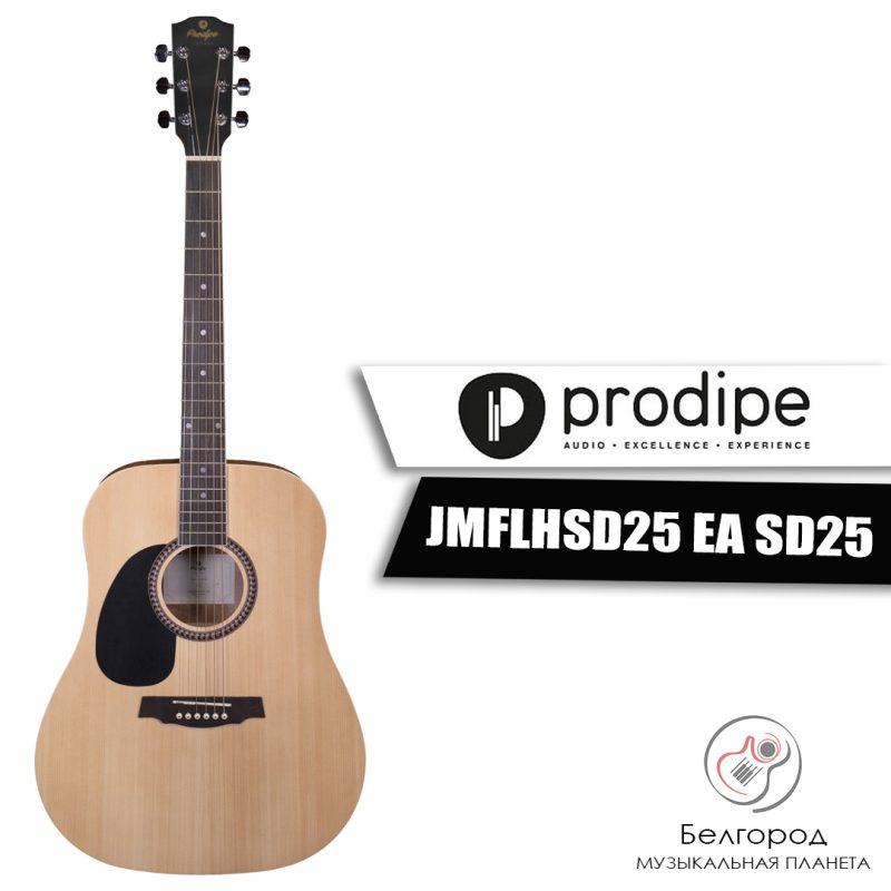 PRODIPE JMFLHSD25 EA SD25 - (Леворукая) Акустическая гитара