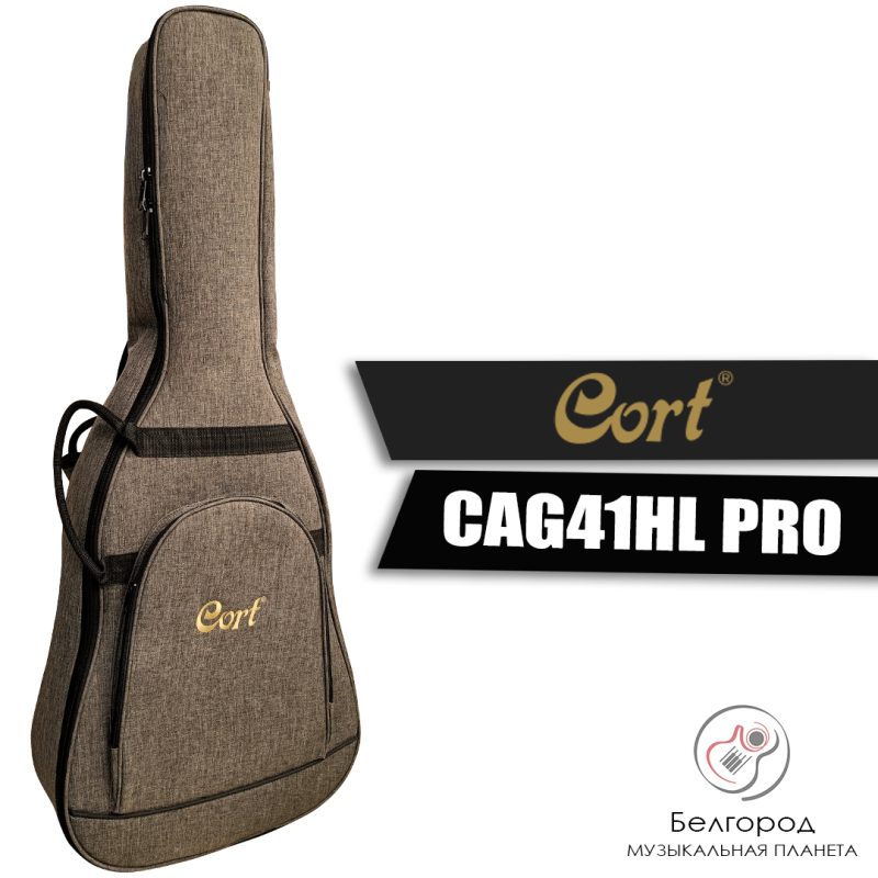 Cort CAG41HL PRO - Чехол для акустической гитары (15мм уплотнитель)