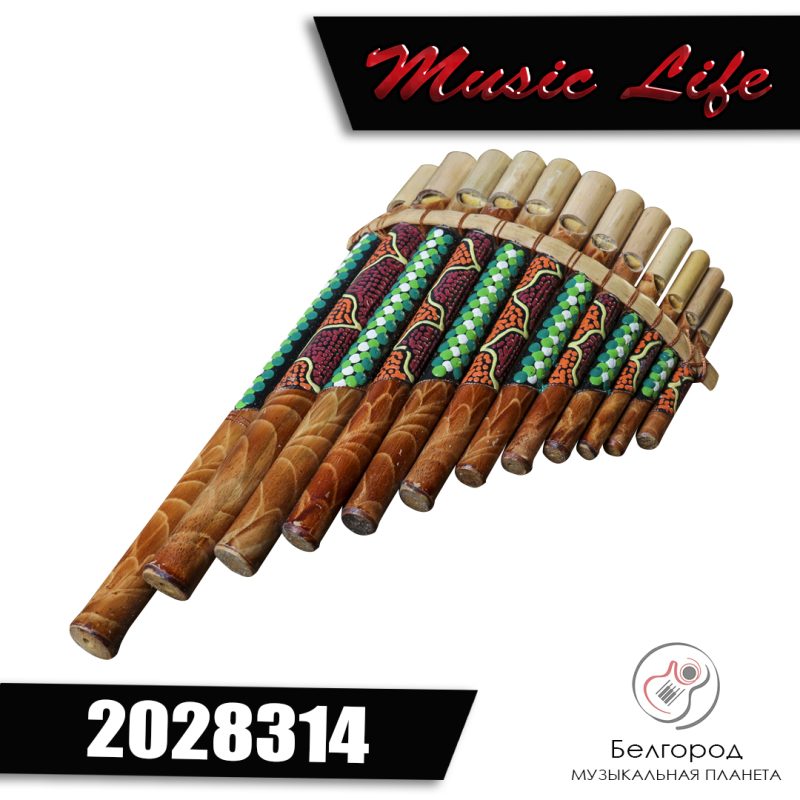 Music Life 2028314 - Пан Флейта 12 нот
