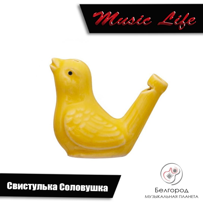 Music Life «Птичка» для росписи - Свистулька керамическая