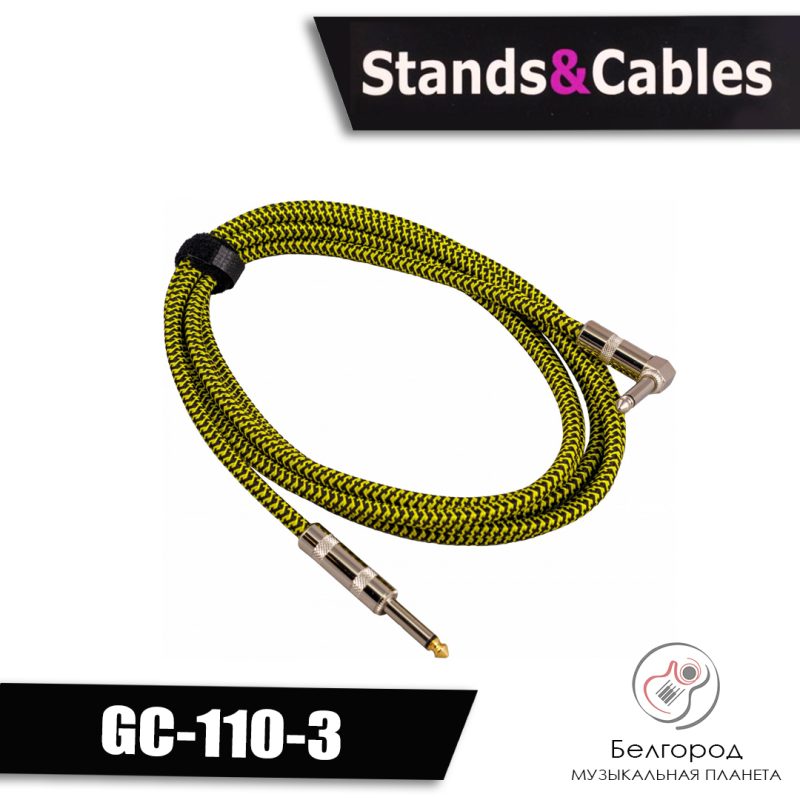STANDS & CABLES GC-110-3 - Кабель JACK-JACK (3 Метра)